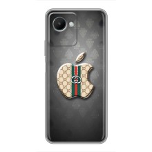 Чехлы ГУЧЧИ для Реалми С30s (AlphaPrint) (Apple gucci)