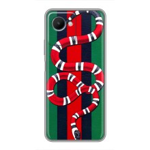 Чехлы ГУЧЧИ для Реалми С30s (AlphaPrint) (Gucci змия)