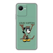 Чохли Луі Вітон для Realme C30s (AlphaPrint - LOUIS VUITTON) (Міккі Маус LV)