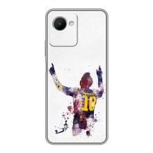 Чехлы Месси для Realme C30s (AlphaPrint) (Messi Barca)