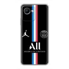 Чехлы PSG для Realme C30s (AlphaPrint) (футболка ПСЖ)
