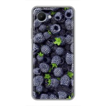 Чехлы с Фруктами для Realme C30s (VPrint) (Ежевика)