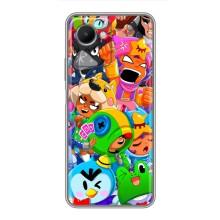 Чехлы Brawl Stars для Realme C30s (AlphaPrint)