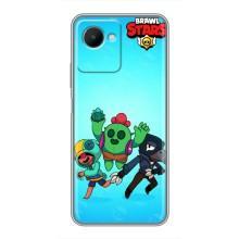 Чехлы Brawl Stars для Realme C30s (AlphaPrint)
