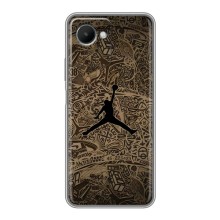 Чехлы для Realme C30s - с картинкой JORDAN (AlphaPrint) (Logo Jordan)