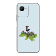 Чехлы с картинкой собаки Патрон для Realme C30s (AlphaPrint) (Сапер Пес)