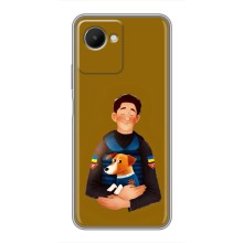 Чехлы с картинкой собаки Патрон для Realme C30s (AlphaPrint) (ЗСУ Патрон)