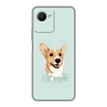 Чехлы с собаками для Realme C30s (VPrint) (Корги)