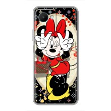 Чехол Disney Mouse Realme C30s (PREMIUMPrint) (Минни peace)