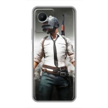 Чехол PUBG для Реалми С30s (AlphaPrint) (Пабг мен)