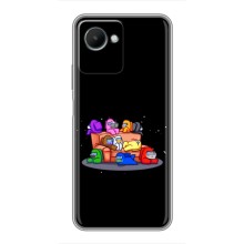 Чехол Амонг Ас для Realme C30s (AlphaPrint) (Амонг-ас)