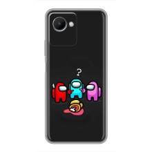 Чехол Амонг Ас для Realme C30s (AlphaPrint) (Импостер)