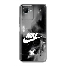Чехол для Realme C30s - с принтом Найк (AlphaPrint) (Лого Найк)