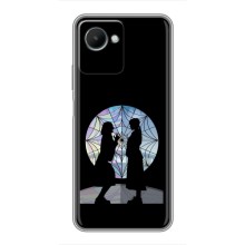 Чехлы Венсдей на Realme C30s Уэнсдей (AlphaPrint) (комната Уэнздей)