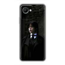 Чехол с дизайном Венздей 2 на Realme C30s – Уэнсдей в костюме