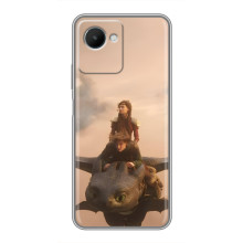 Чехол как приручить дракона на Realme C30s (Фильм дракон)