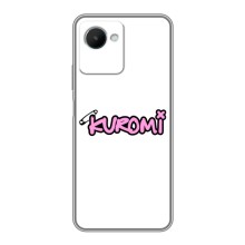 Чехол с персонажем Куроми на Realme C30s – Лого Куроми