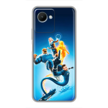 Чохол з принтом Фантастична четвірка для Realme C30s – Фантастична 4-ка