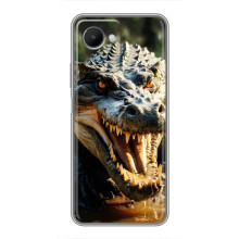 Чохол з картинкою 'Хижаки' для Realme C30s – Крокодил