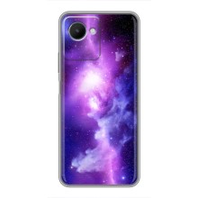 Космические Чехлы для Реалми С30s (VPrint) (Галактика)