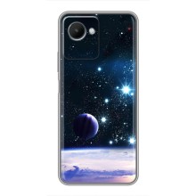 Космические Чехлы для Реалми С30s (VPrint) (Космический вид)
