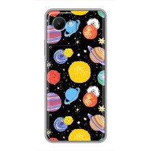 Космические Чехлы для Реалми С30s (VPrint) (Рисованные планеты)