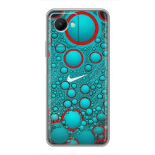 Силиконовый Чехол на Realme C30s с картинкой Nike (Найк зеленый)