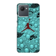 Силиконовый Чехол Nike Air Jordan на Реалми с30s – Джордан Найк