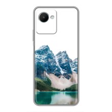 Силиконовый чехол с КАРТИНКАМИ лето для Realme C30s (AlphaPrint) (Гори)