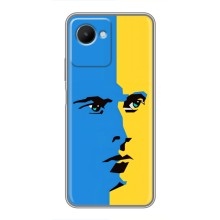 Украинские Чехлы для Realme C30s с картинкой УПА (AlphaPrint) (Степан Бандера)