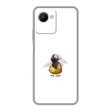 Защитные чехлы (Призрак Киева) для Realme C30s (AlphaPrint) (Мой Краш)