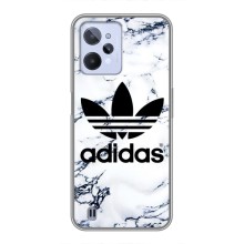 Чехлы Адидас для Realme C31 (AlphaPrint) (Адидас на мраморе)