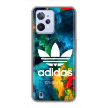 Чехлы Адидас для Realme C31 (AlphaPrint) (Яркий Адидас)
