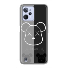 Чехлы для Realme C31 - Bearbrick Louis Vuitton (PREMIUMPrint) (БеарБрик глаза)