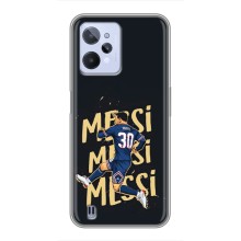 Чехлы для Realme C31 (Leo чемпион) (AlphaPrint) (Messi ПСЖ)