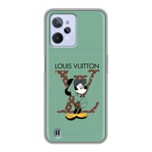 Чохли Луі Вітон для Realme C31 (AlphaPrint - LOUIS VUITTON) (Міккі Маус LV)