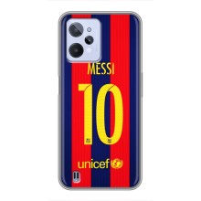 Чехлы Месси для Realme C31 (AlphaPrint) (Messi Barca 10)