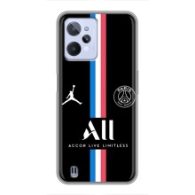 Чехлы PSG для Realme C31 (AlphaPrint) (футболка ПСЖ)