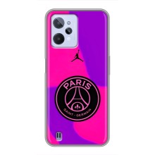Чехлы PSG для Realme C31 (AlphaPrint) (яркий ПСЖ)