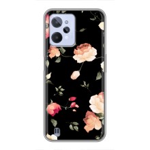 Чехлы с Цветами для Realme C31 (VPrint) (Розочки)