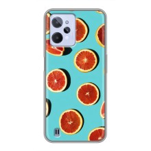 Чехлы с Фруктами для Realme C31 (VPrint) (Грейпфрут)