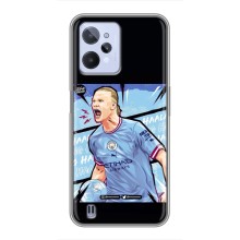 Чехлы с футболистом Ерлинг Холанд для Realme C31 (AlphaPrint) (гол Эрлинг Холланд)