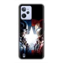 Чехлы с героями Марвел Realme C31 (VPrint)