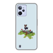 Чехлы с картинкой собаки Патрон для Realme C31 (AlphaPrint) (Сапер Пес)