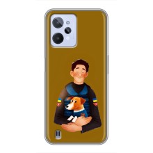 Чехлы с картинкой собаки Патрон для Realme C31 (AlphaPrint) (ЗСУ Патрон)