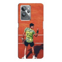 Чехлы с принтом Спортивная тематика для Realme C31 (Алькарас Теннисист)