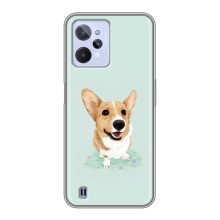 Чохли з собаками для Realme C31 (VPrint) (Коргі)