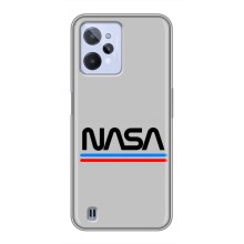 Чехол NASA для Realme C31 (AlphaPrint) (NASA)