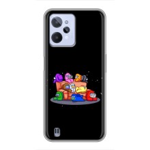 Чехол Амонг Ас для Realme C31 (AlphaPrint) (Амонг-ас)