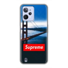 Чехол для Realme C31 с картинкой Supreme (AlphaPrint) – Стиль Supreme